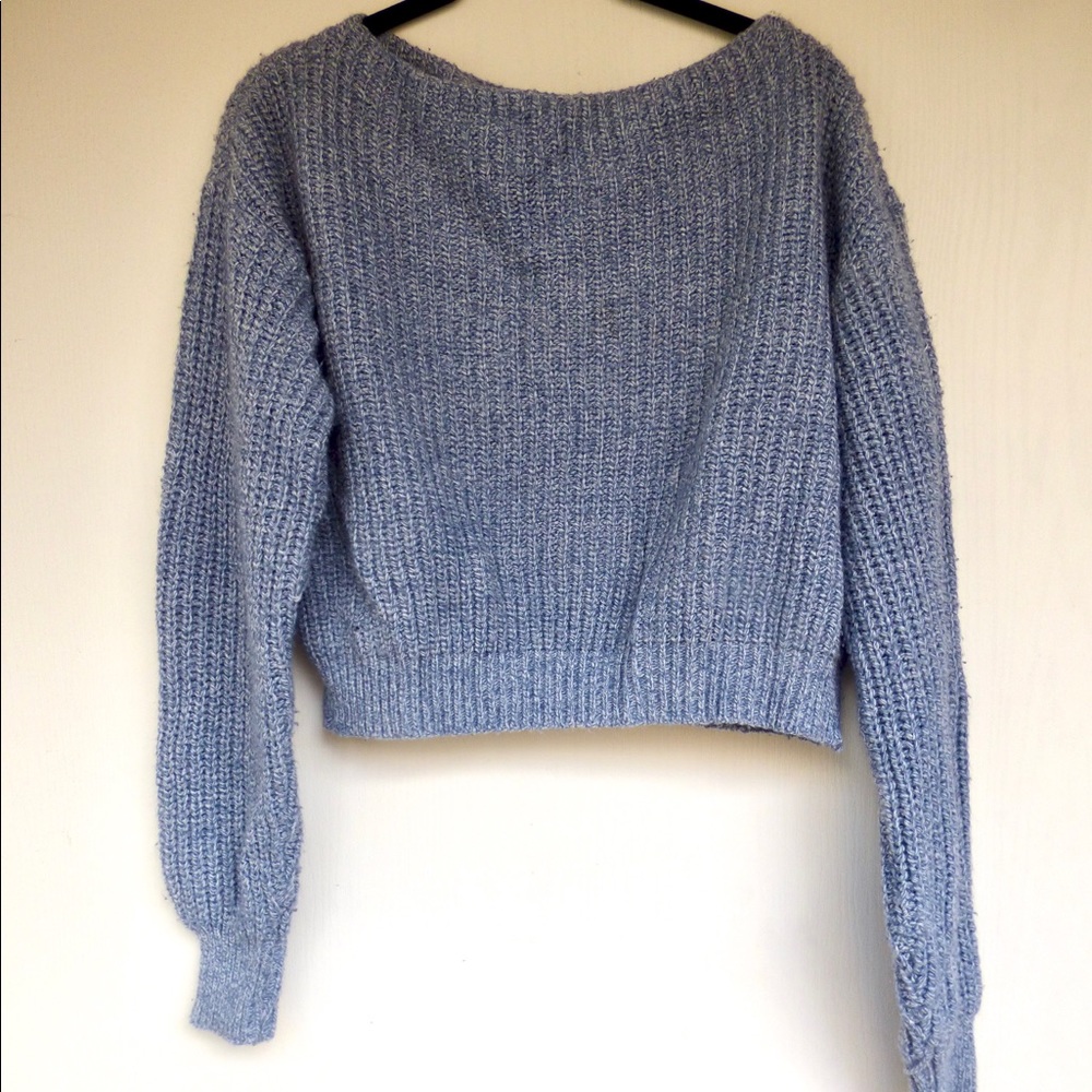 Blue sweater